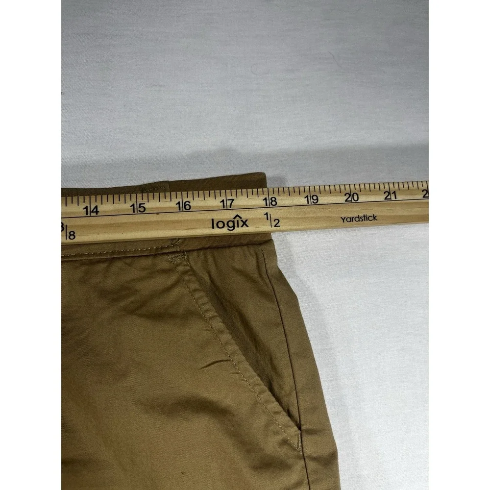 Lee Men's Cargo Shorts Size 36 Khaki Tan Cotton Multi-Pocket Outdoor Casual